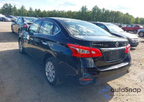 2016 Nissan Sentra S из США, поврежденный, VIN 3N1AB7AP5GY282030